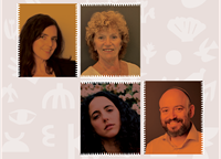 Rachelle Unreich, author of A Brilliant Life; Maya Lee, co-author with Magda Hellinger of The Nazis Knew My Name; and Anita Lester, artist and musician,